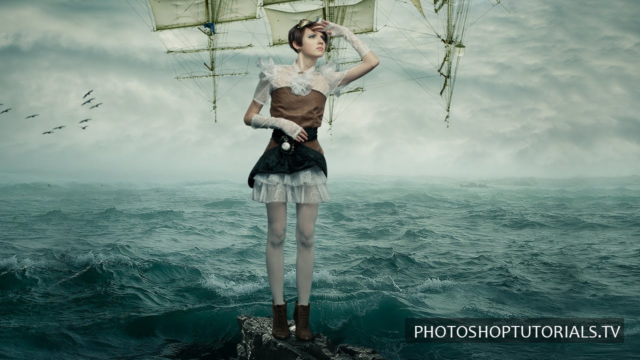 Photoshop CC Tutorial: Fantasy Effects - Sail