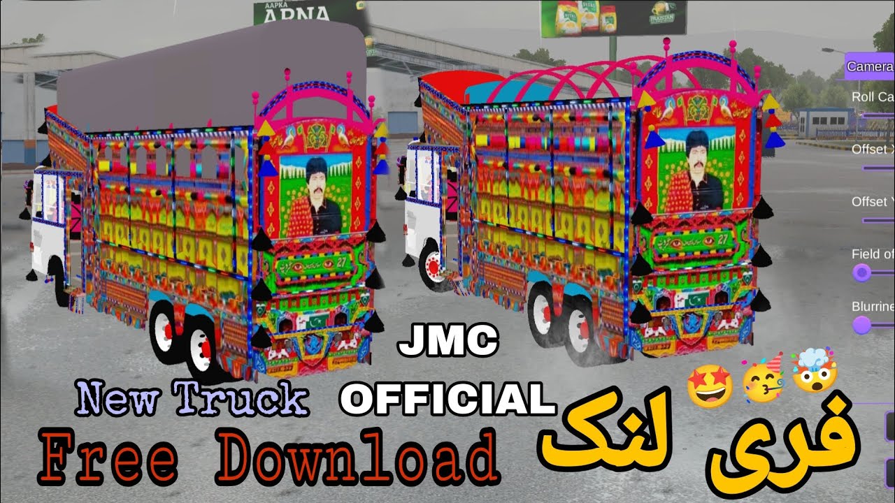 Pakistani Truck Mod Bus Simulator Indonesia Pakistani truck mod bussid mods Pakistani 
