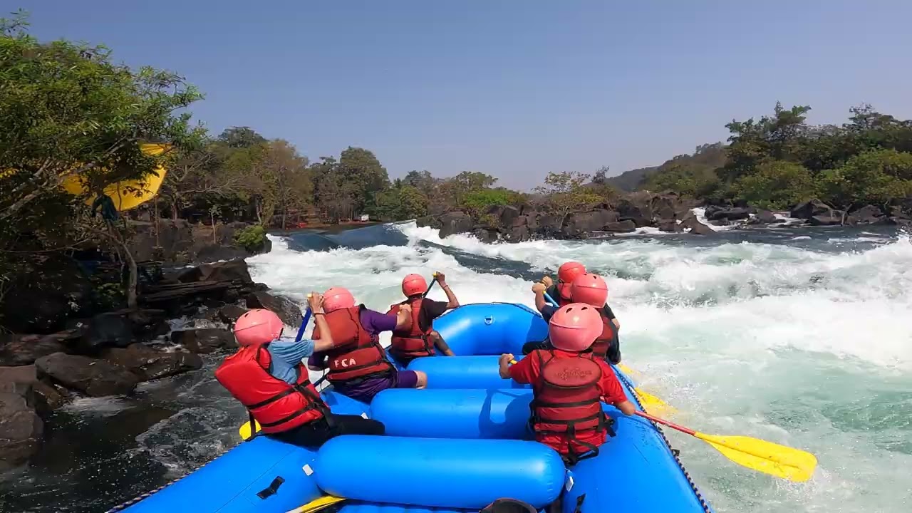 River rafting at Dandeli ||fun with family ||adventure ride