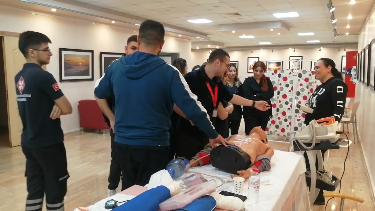 Başkent Üniversitesi Adana SHMYO Paramedik Uygulama Günleri