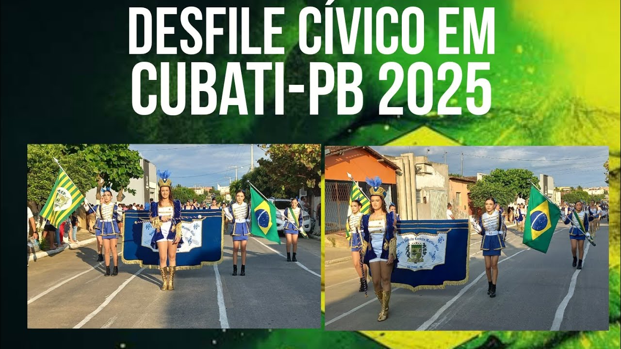 Desfile Cívico em Cubati-PB 2025