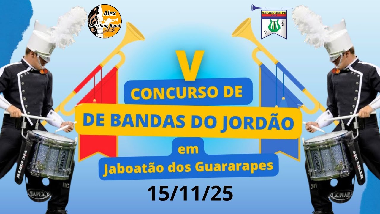 V Concurso de Bandas e Fanfarras do Jord&atilde;o 2025