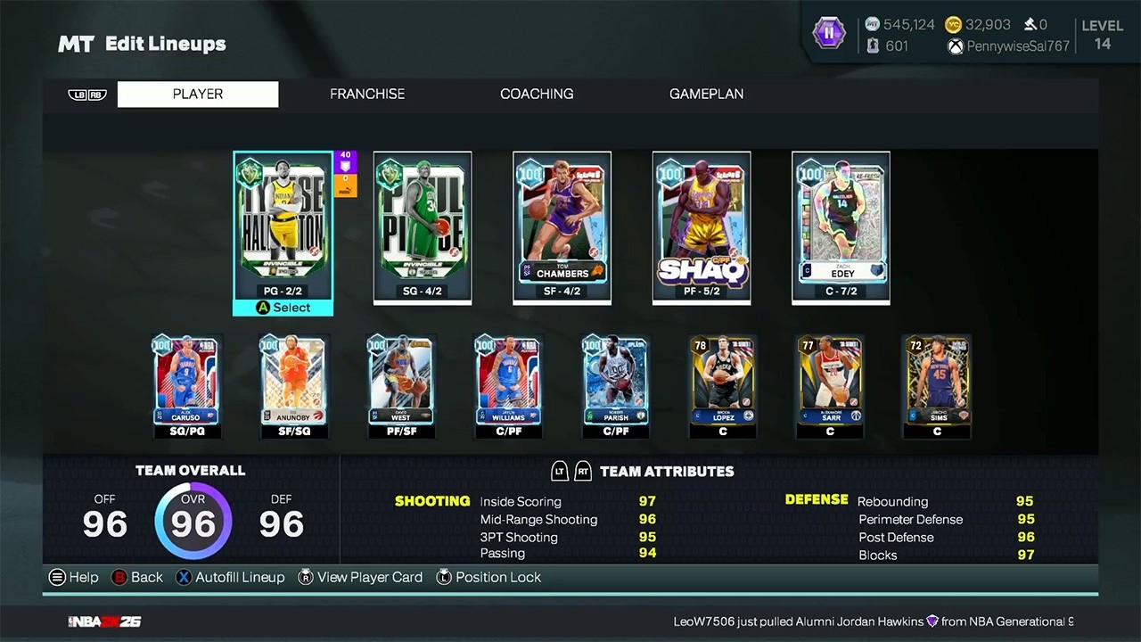 Моё последнее видео по режиму MyTeam в NBA 2k26...