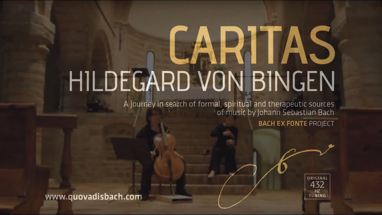 Caritas Abundat - Hildegard von Bingen - Davide Zavatti, cello - Valentina Rambelli, bowls - 432 HZ