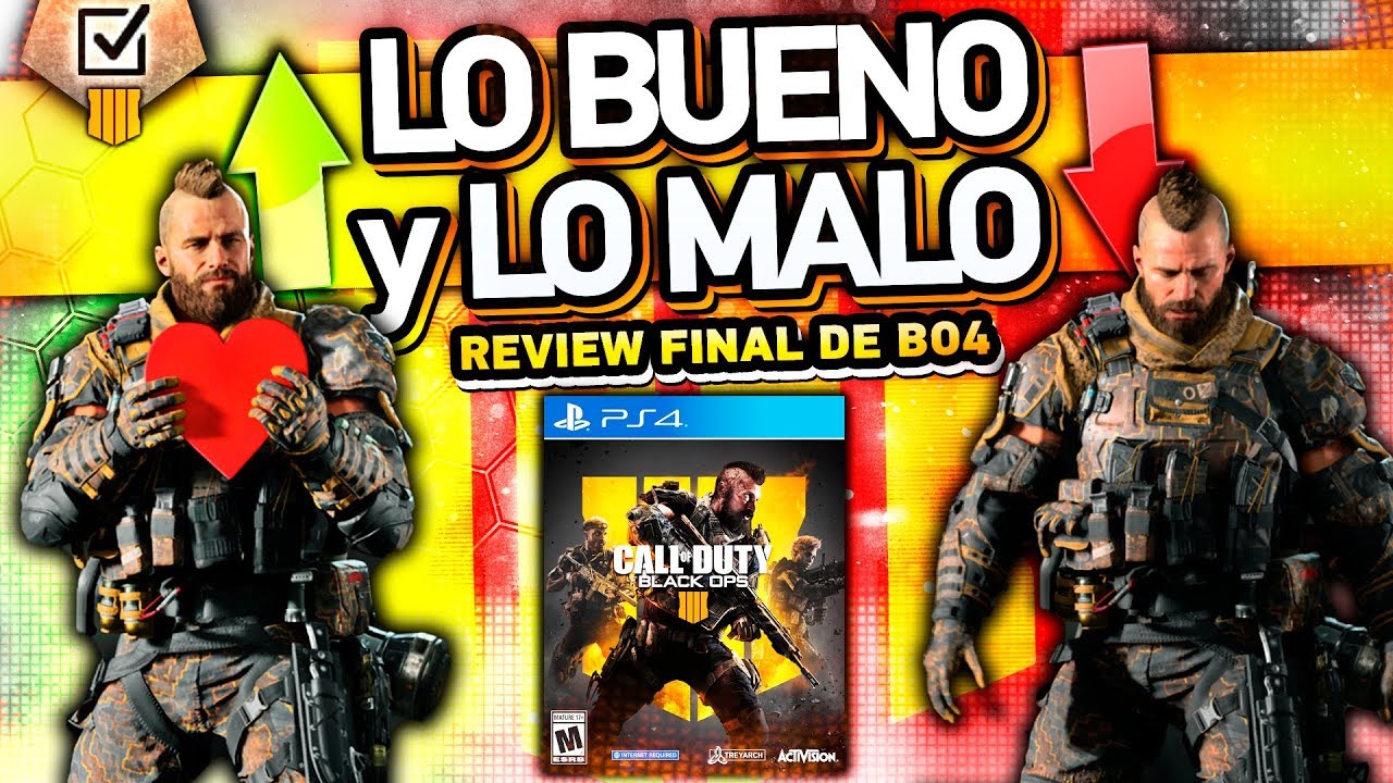 Lo BUENO y lo MALO de Black Ops 4 - Mi Review FINAL