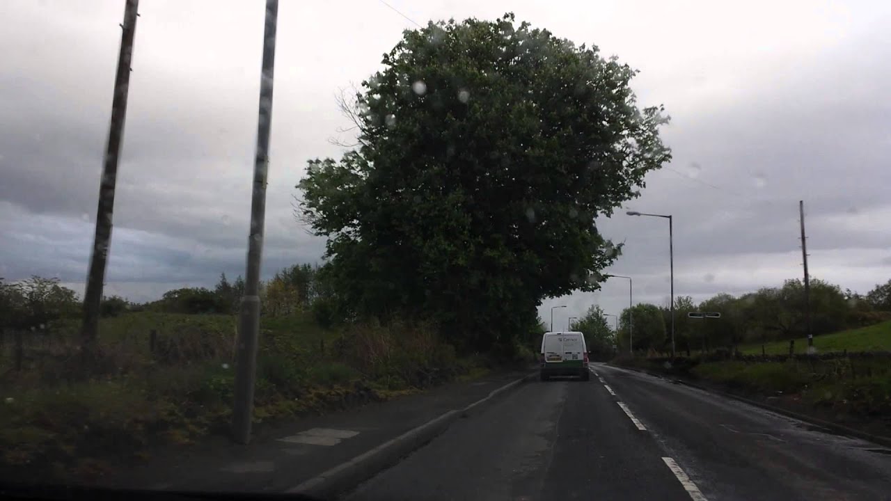 Drive from Kilsyth to Cumbernauld