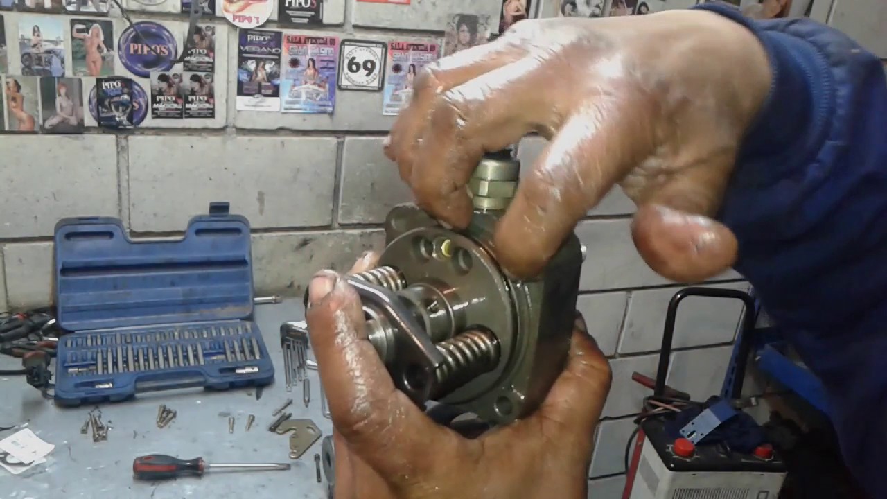 CAMBIO DE JUNTAS TORICAS DE BOMBA INYECTORA BOSCH TDI VOLKSWAGEN 1900 AUDI, BMW