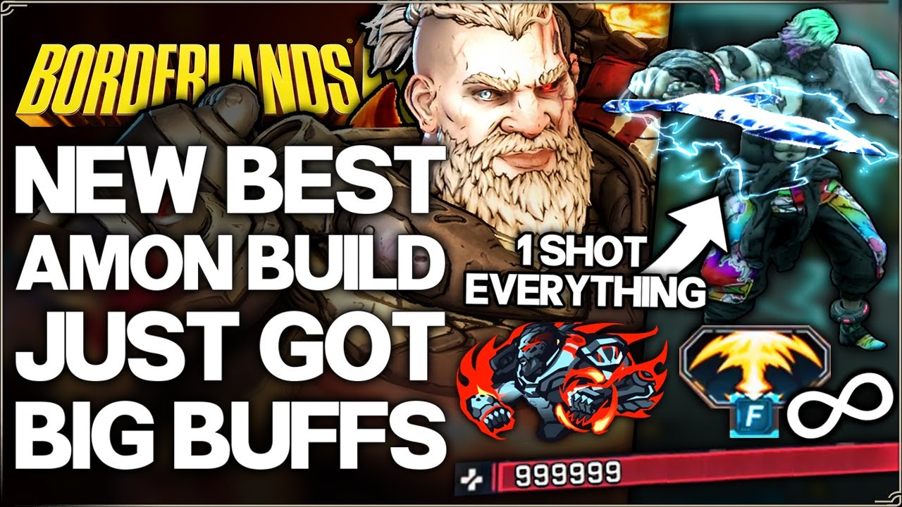 Borderlands 4 - New Best Amon Build is BUSTED - INFINITE Forgeskill 1 Shots ANY Boss - Patch Guide!