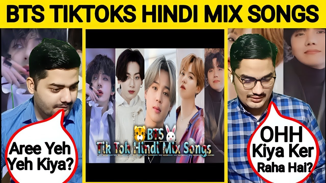 Pakistan Reaction on BTS Army on hindi song hindi korean Tik Tok | BTS Army's Dance On hindi songs