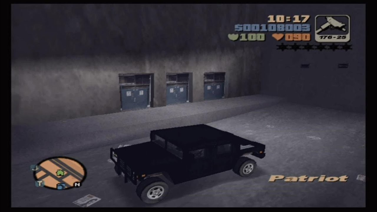 Grand Theft Auto 3 - Secret Car Walkthrough - SC/DP Patriot