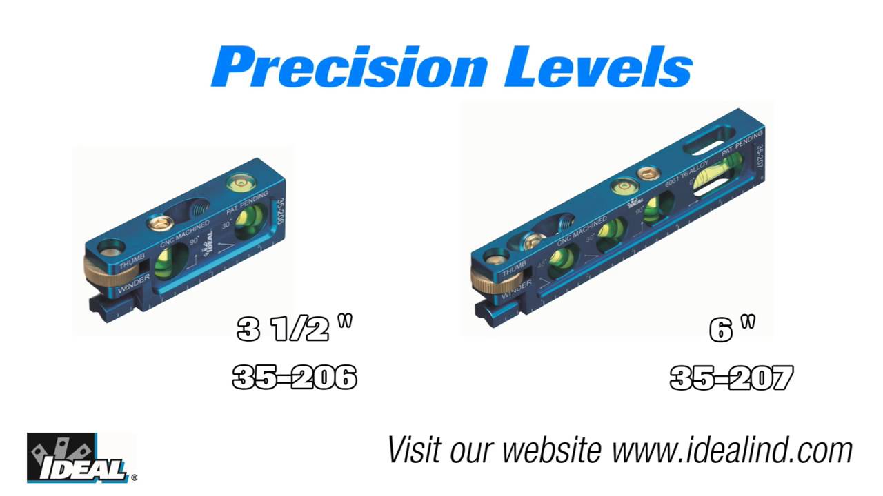 IDEAL&reg; Precision Levels