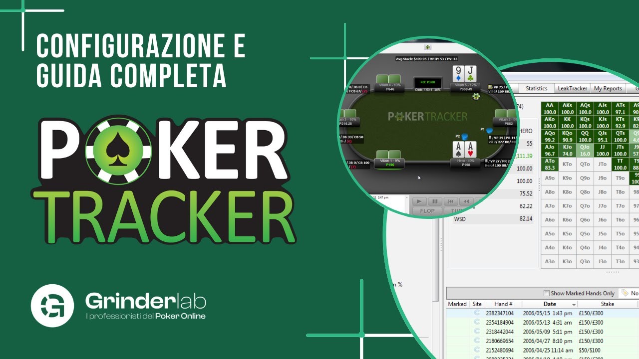 Configurazione Completa e Guida PokerTracker4 - Assistenza Grinderlab