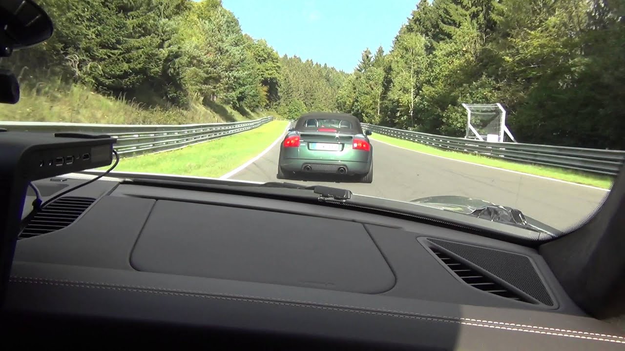 Porsche 911 Turbo S (991) Nürburgring Nordschleife Ringtaxi 2015-09-27
