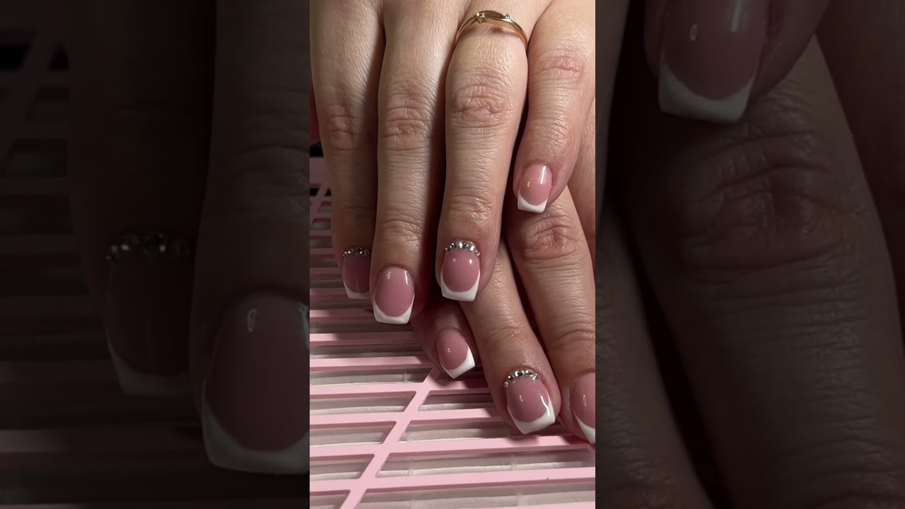 #frenchgel #gelnails #nailcarr #manicure #frenchnails #nails #gel #classic