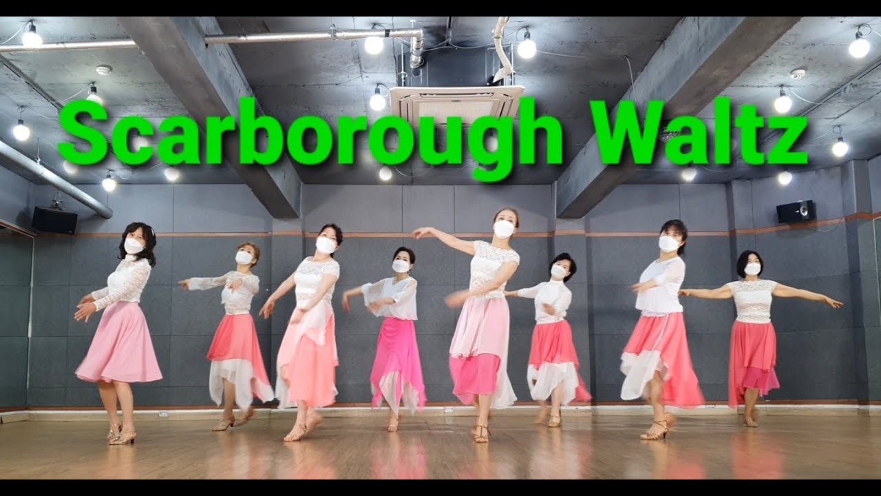 Scarborough Fair line dance (High Beginner Waltz) Demo&Count