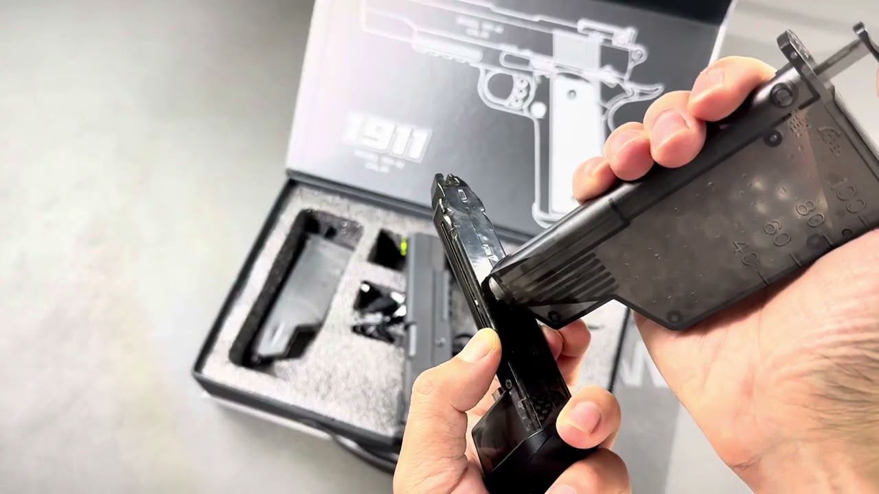 New Electric M1911 Gel blaster Unboxing