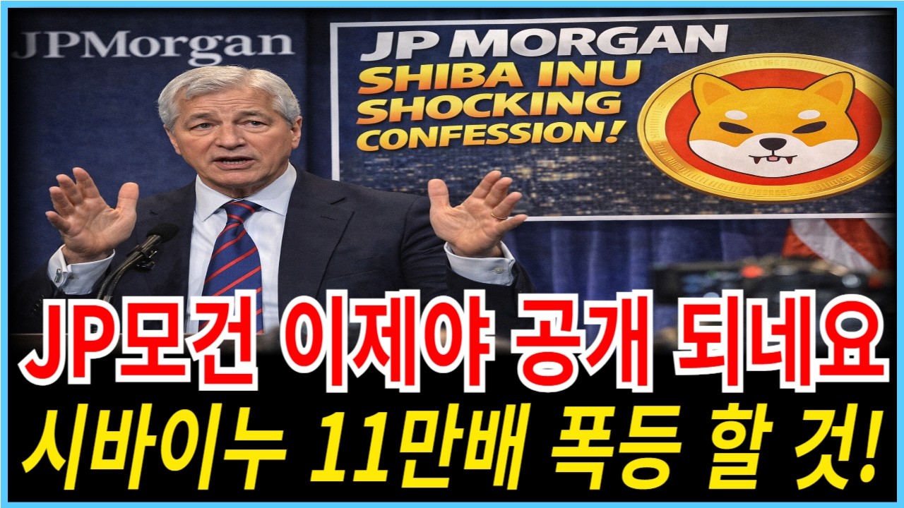[시바이누 코인 ] JP모건과 웰스파고 등의 미국 은행들이 시바이누를 매집하는 이유!!!   #시바이누#시바이누전망 #시바이누코인실시간