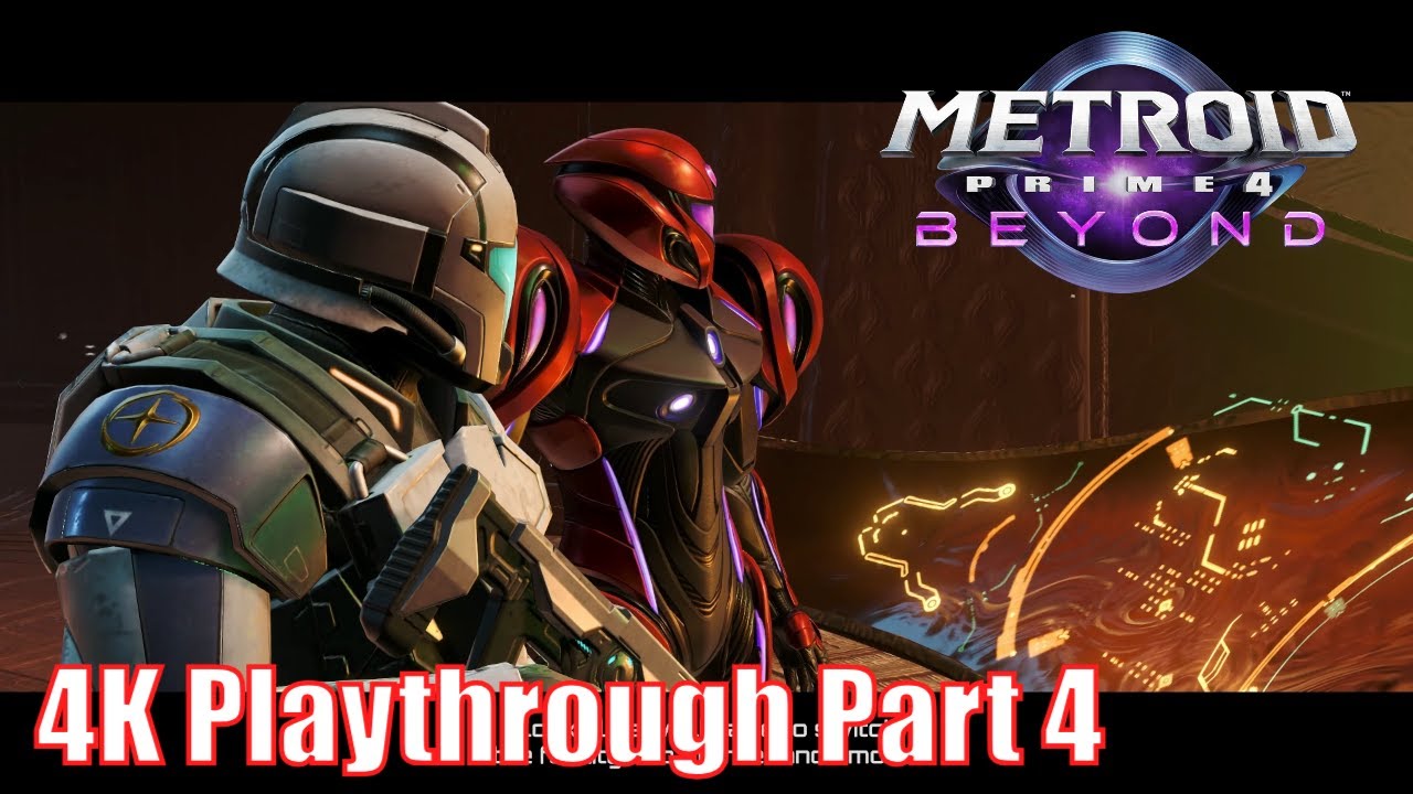 Metroid Prime 4 Playthrough pt4/7 | Flare Pool | 100% items | 4K