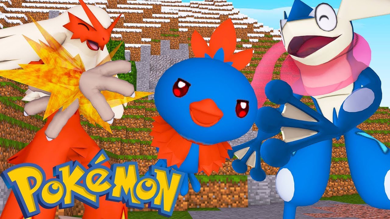 WHO'S YOUR FAMILY? BLAZIKEN E GRENINJA TIVERAM UM FILHO NO MINECRAFT ( Pixelmon )