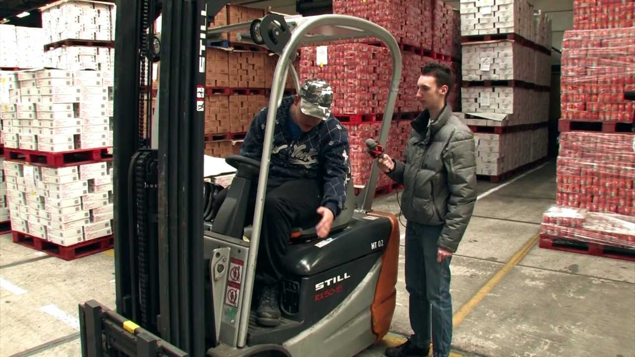 Werken op een sociale werkplaats de Sluisgroep als heftruck chauffeur,  Praktijkonderwijs X-Factor