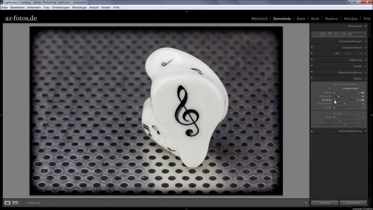Lightroom 5 - Vignetten erstellen ! Tutorial !