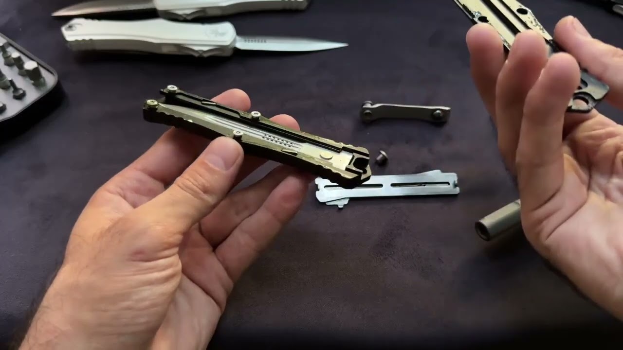 «Детальный обзор и разбор ножа Microtech Hera II»