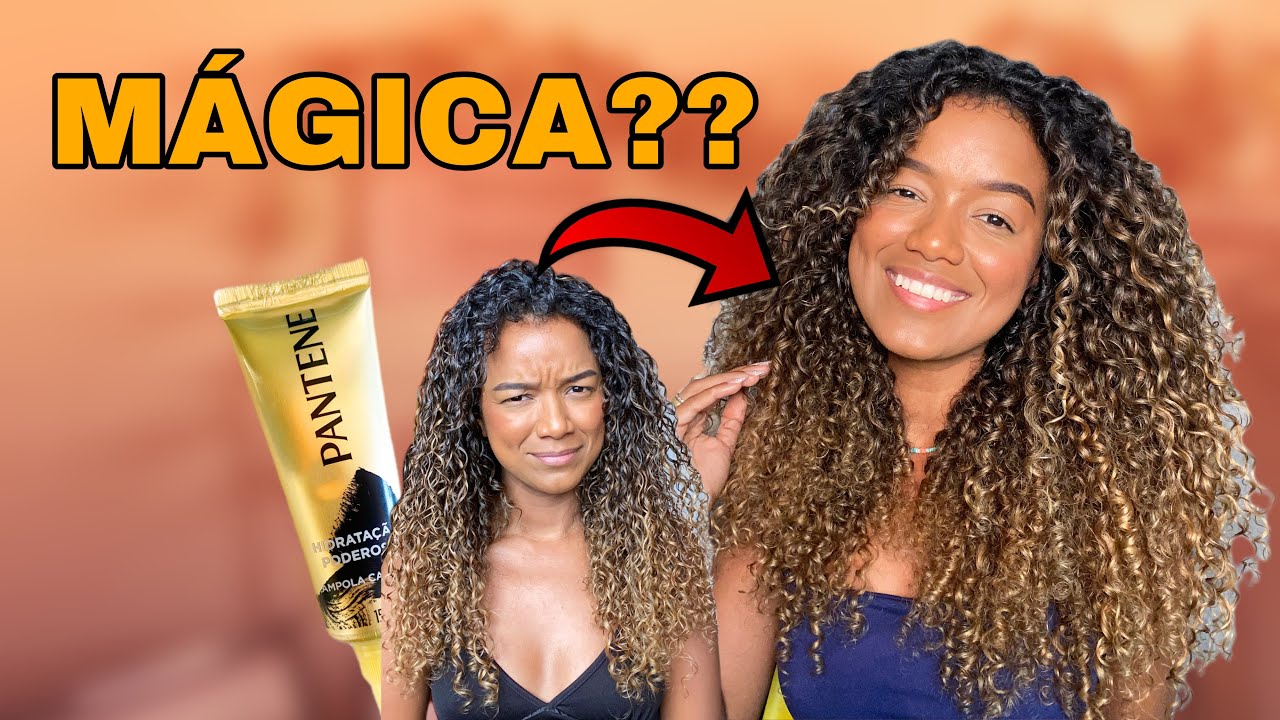 AMPOLA PODEROSA DA PANTENE | salva mesmo o cabelo em 3 MINUTOS? 😱