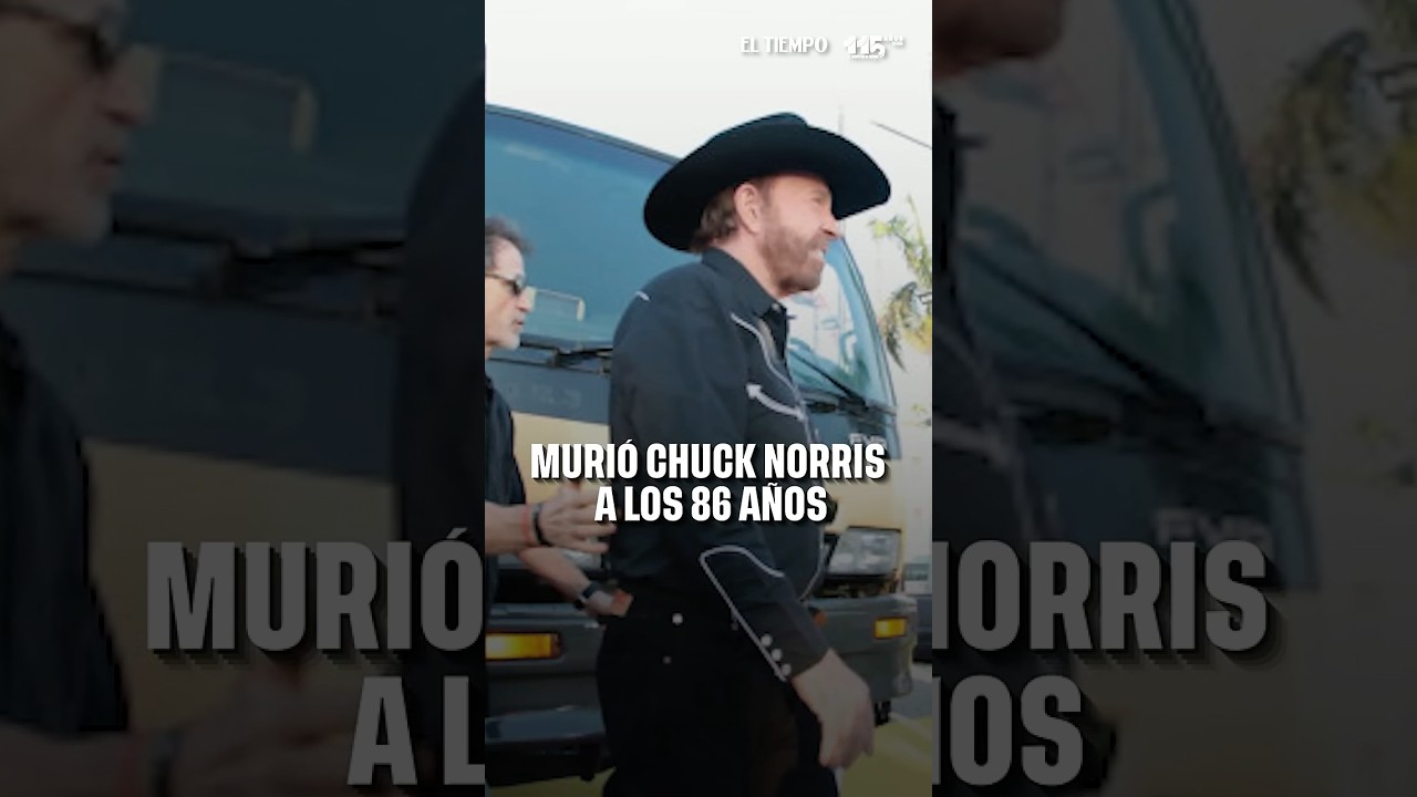 Muri&oacute; Chuck Norris a los 86 a&ntilde;os tras ser internado en Haw&aacute;i |&nbsp;EL TIEMPO
