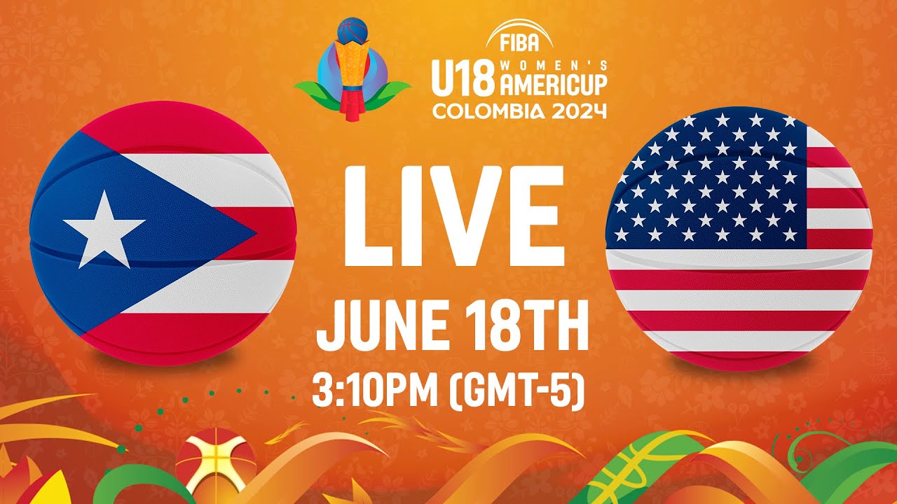 Puerto Rico v USA | | Full Basketball Game FIBA U18 Women's AmeriCup 2024