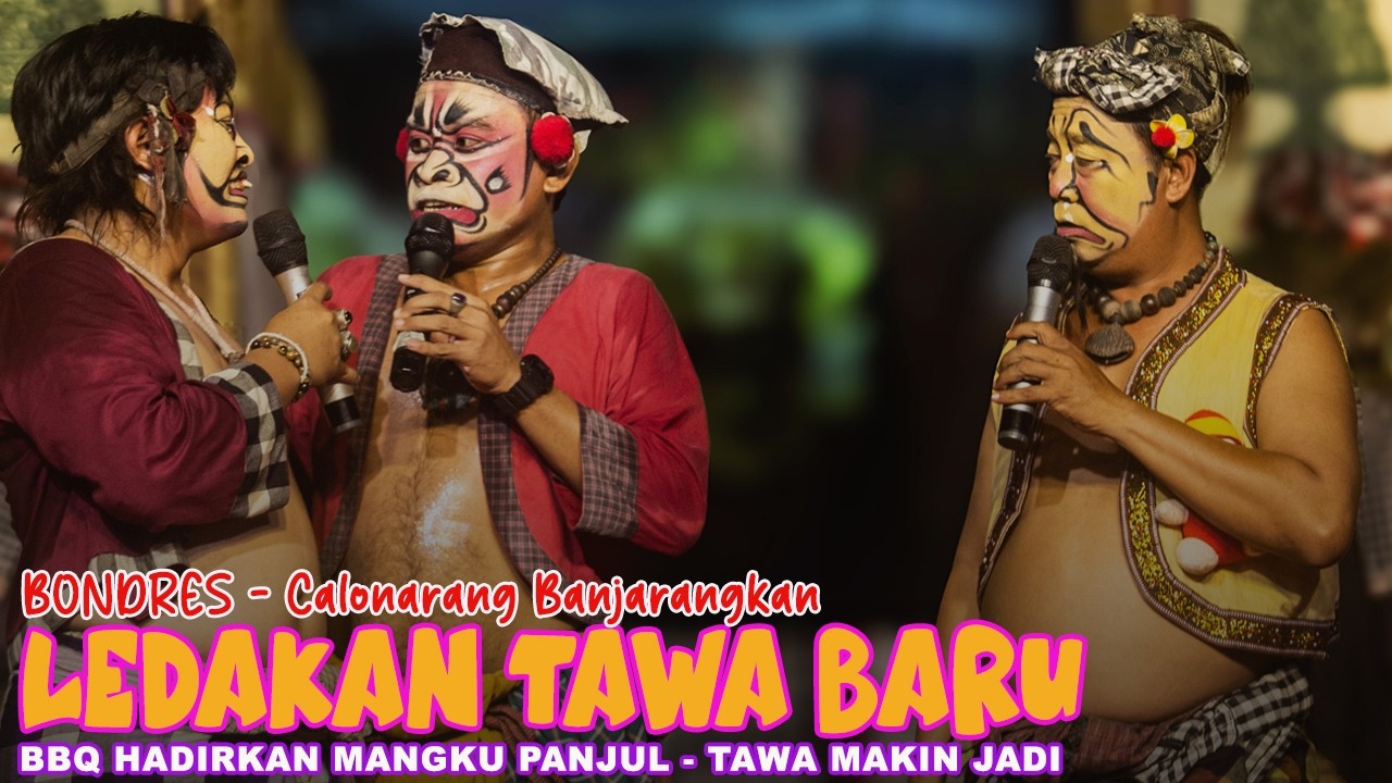 LEDAKAN TAWA BARU🔥🔥 - BBQ Hadirkan Mangku PANJUL Bondres Calonarang Pura Dalem Setra Banjarangkan