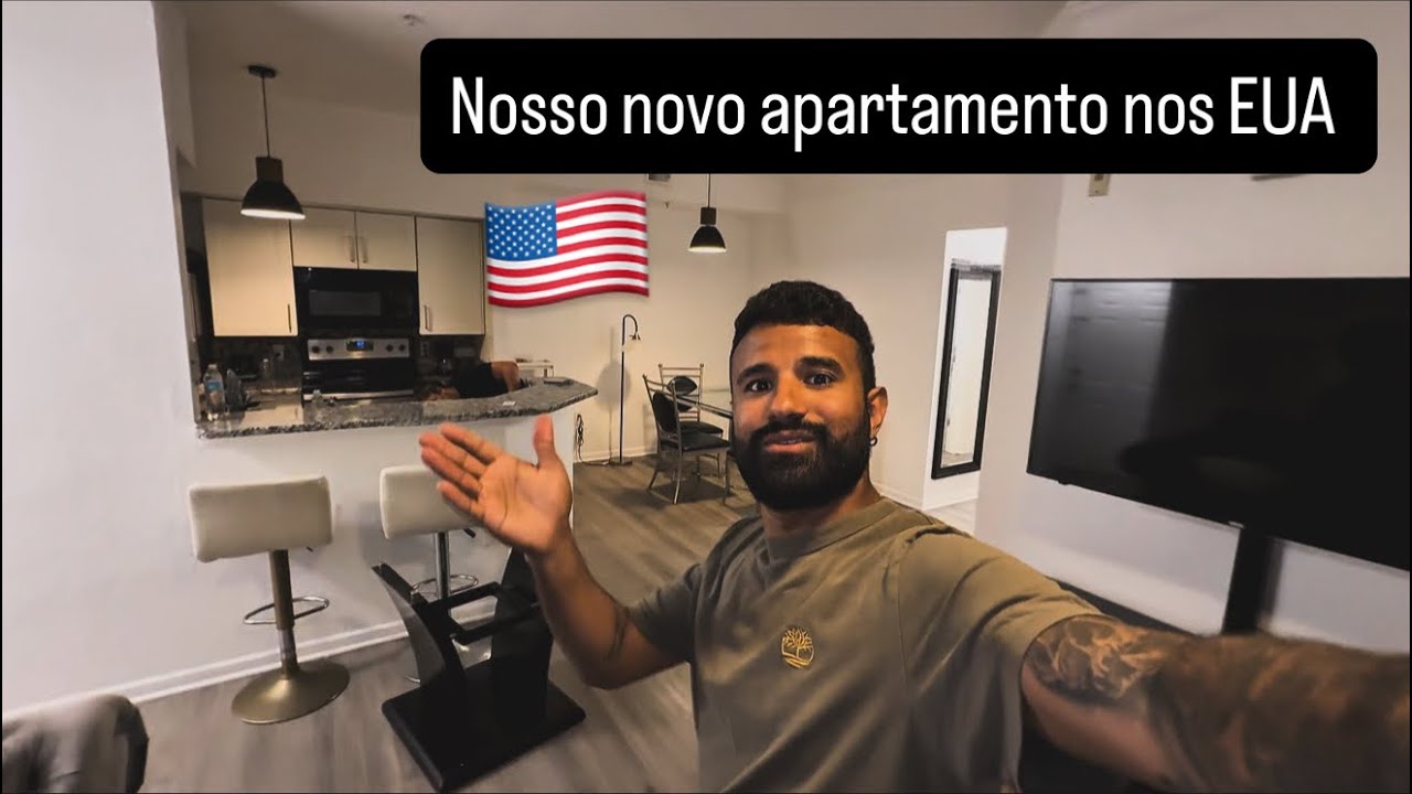 NOSSO APARTAMENTO DE POBRE NOS EUA 🇺🇸 