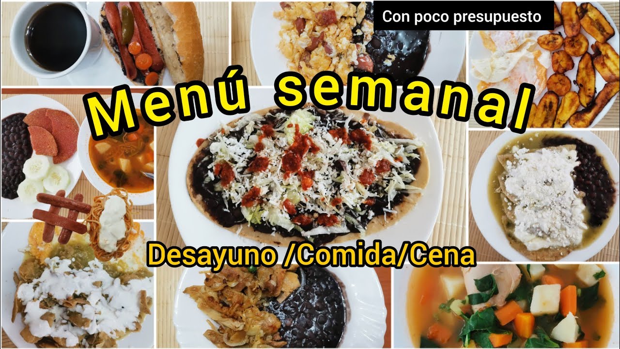 Menú semanal economico $600/CON EL SISTEMA DE SOBRES✉️LO MEJOR PARA LA ORGANIZACIÓN DEL GASTO✅