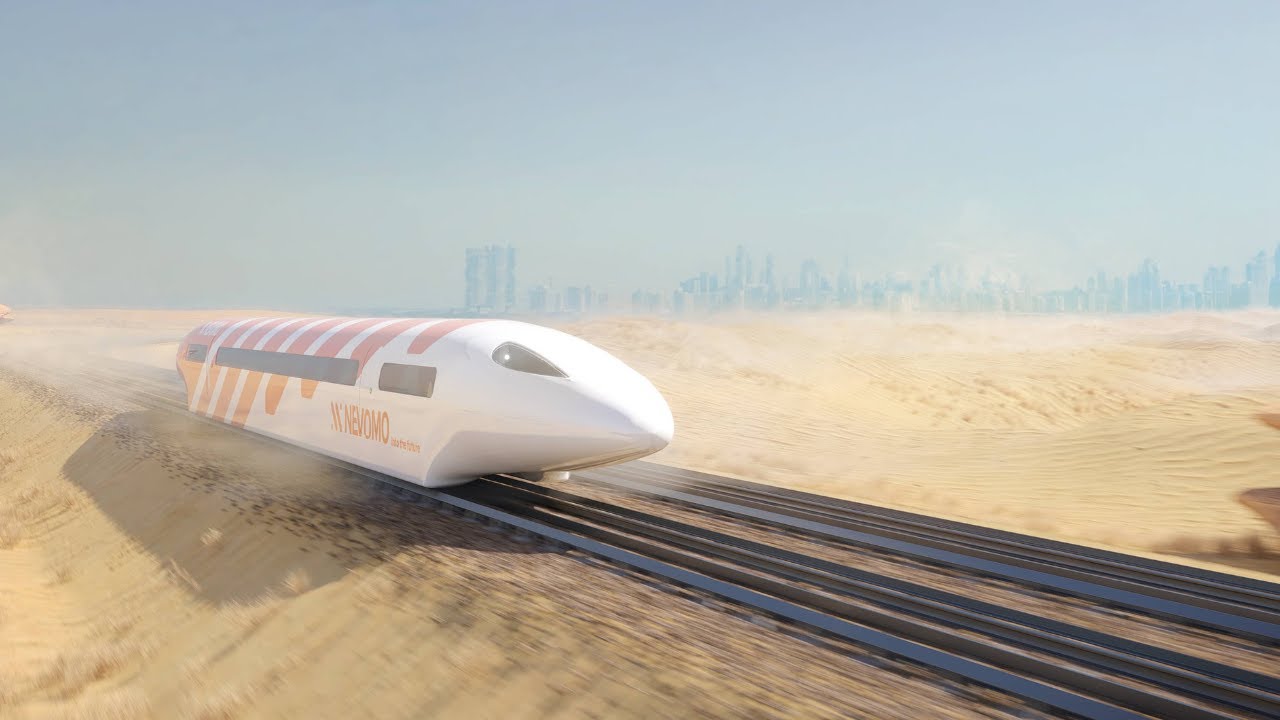 World's first levitating train on existing infrastructure! - MagRail by NevomoV&iacute;deo