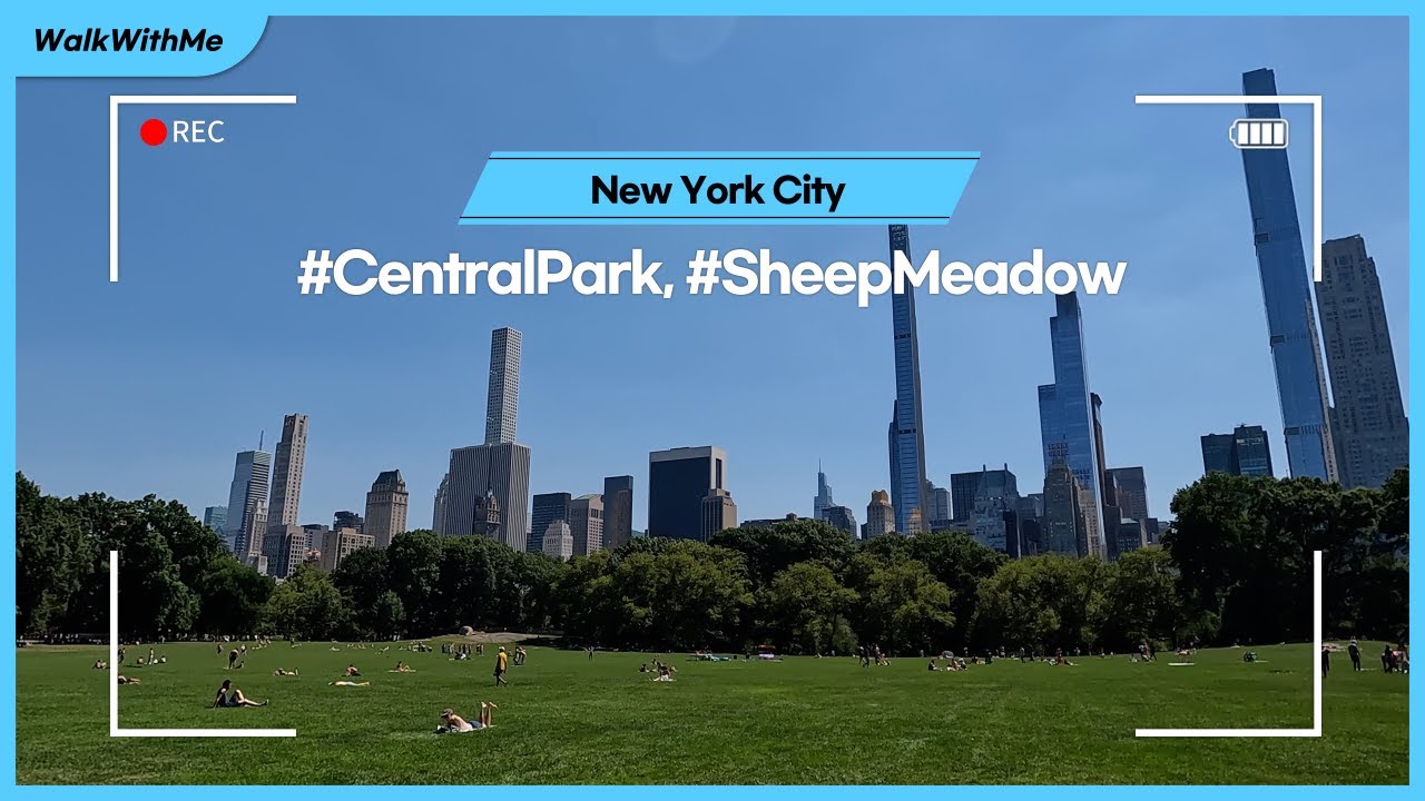 Central Park Sheep Meadow Walk, New York City