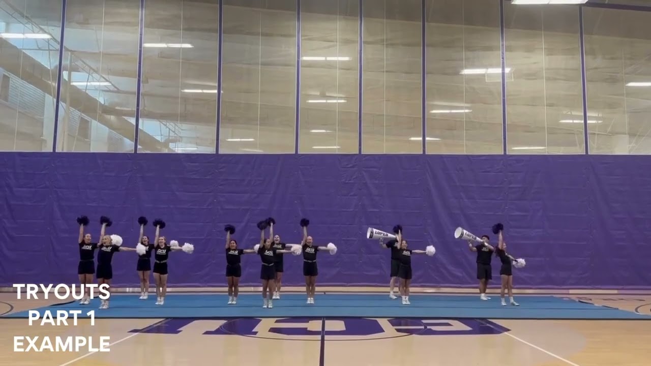 GCU Cheerleaders Tryout Material 25-26