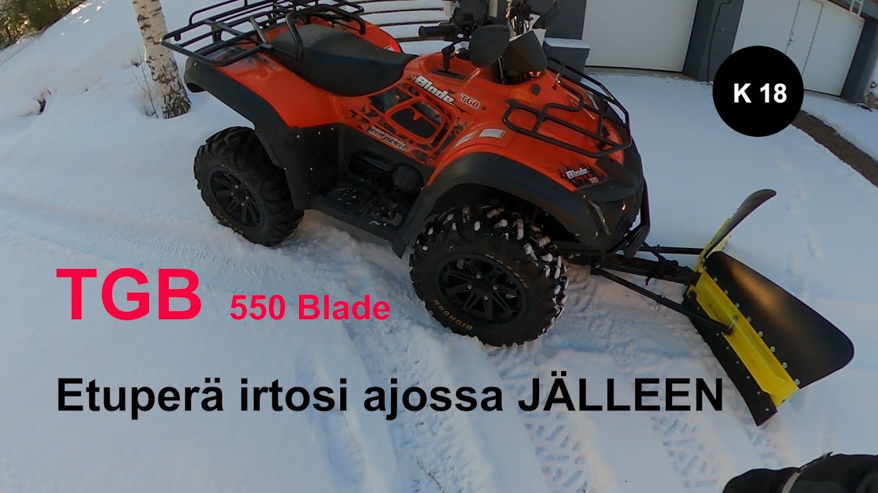 TGB Blade 550   Kardaani poikki jo toiseen kertaan