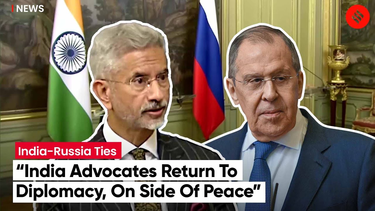 EAM S Jaishankar Attends Press Briefing With FM Sergey Lavrov Of Russia