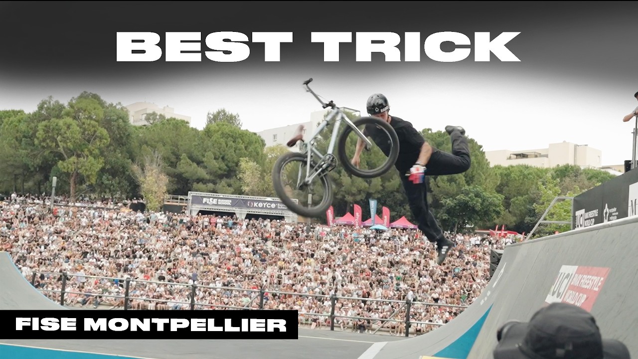 ЛУЧШИЙ ТРЮК на трассе Fise Montpellier | безумные трюки под дождём