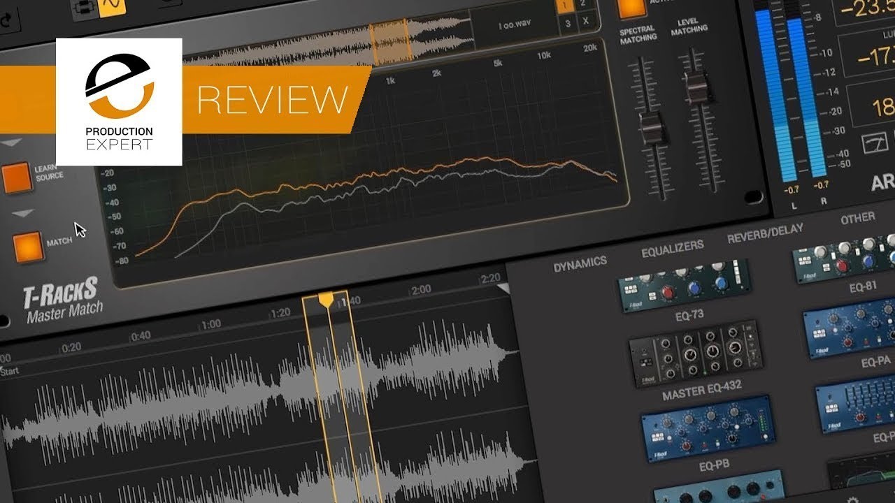 Review - IK Multimedia T-Racks 5 Mastering Application & Master Match Module