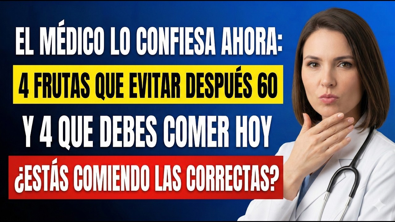Hombres +60: 4 frutas que nunca comer y 4 que sí comer | consejos para mayores