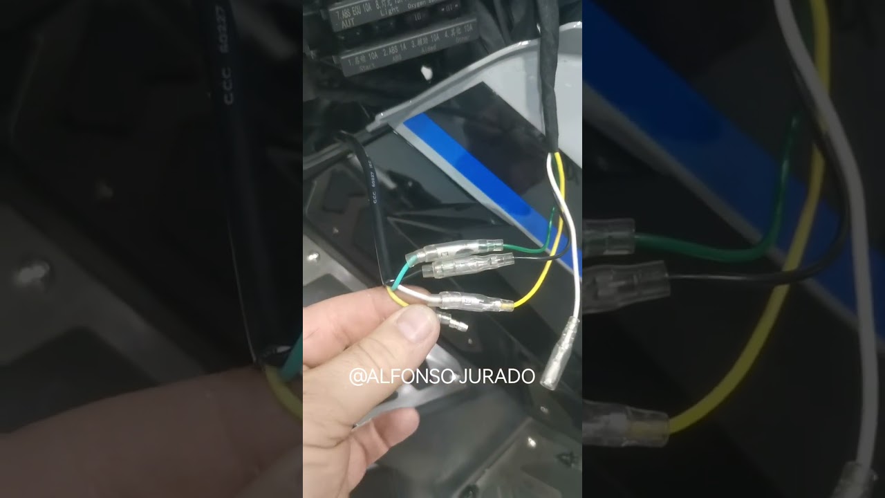 CONEXIÓN LUCES AUXILIARES ZONTES 368G 