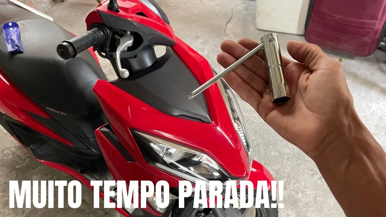 MOTO RONDA ELITE 125 (Dica Importante) Vai Deixar Muito Tempo Parada Desconectar o Cabo da Bateria..
