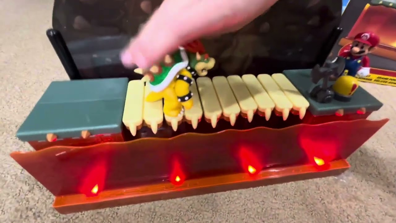 Deluxe Bowser battle playset review