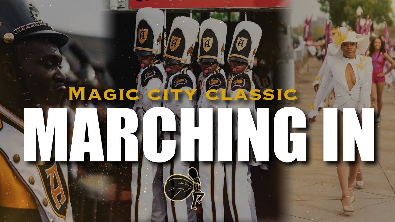 Marching In | Alabama State University | 2025 Magic City Classic