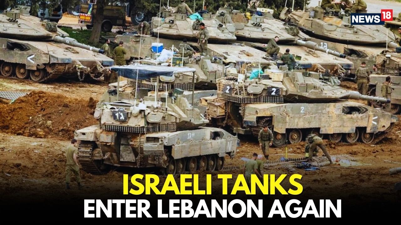 ISRAELI TANKS ENTER LEBANON! Massive Ground Invasion Looms As IDF Launches Offensive | LIVE News