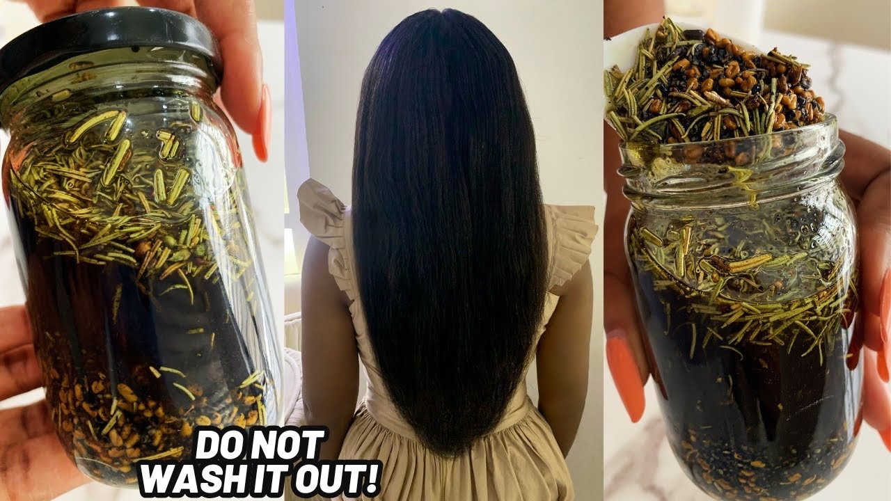 I Mixed These African Herbs and My Hair Started Growing Like Crazy 😱