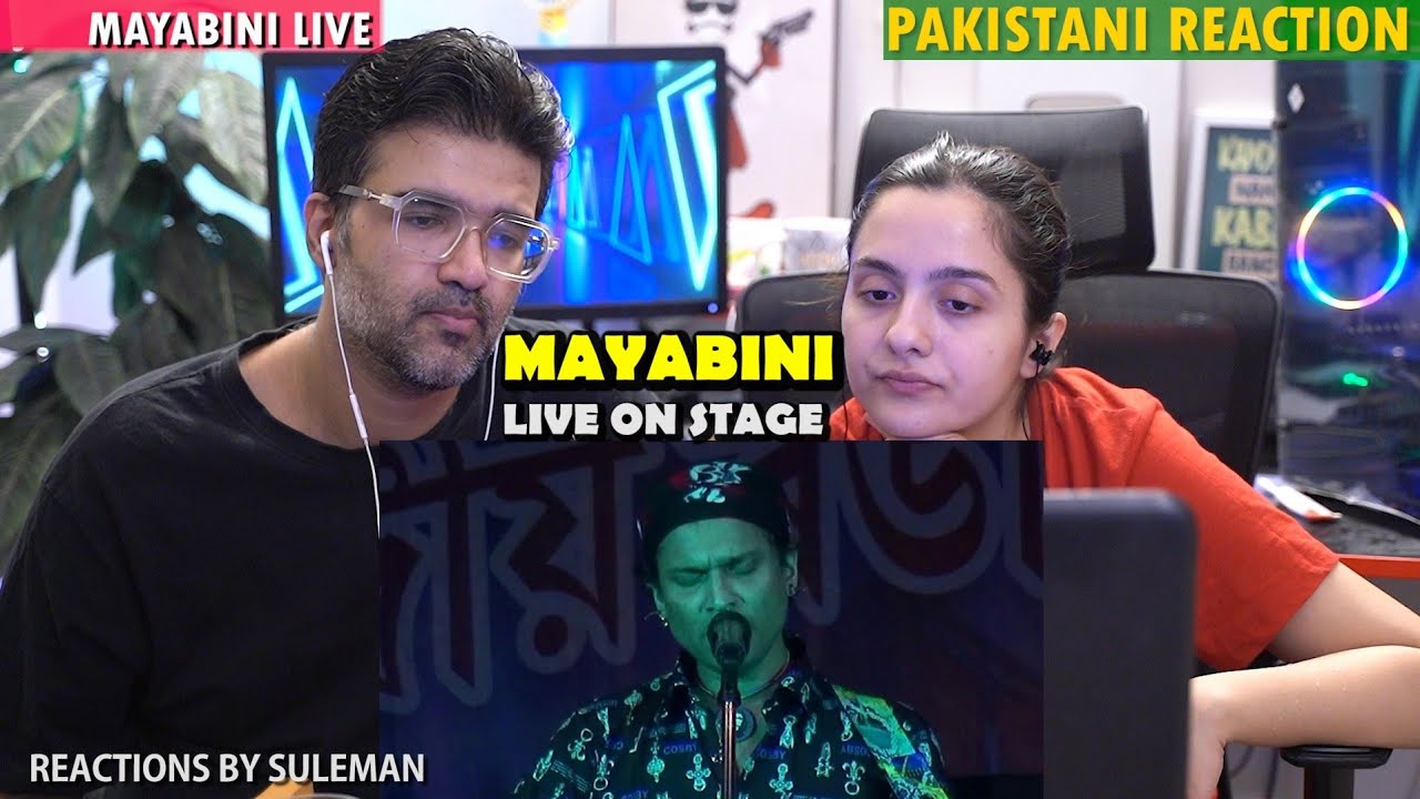 Pakistani Couple Reacts To Mayabini Live By Zubeen Garg | Stage Program 