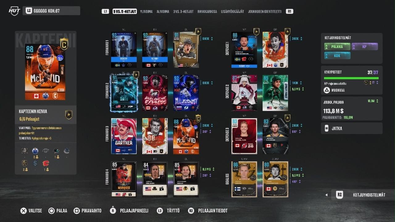 NHL 26 JOUKKUEEN ESITTELY JA PARI PAKKAA