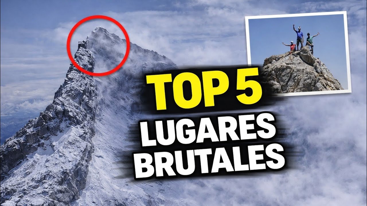 🗿TOP 5 de lugares que más me impresionaron al visitarlos por primera vez 😲