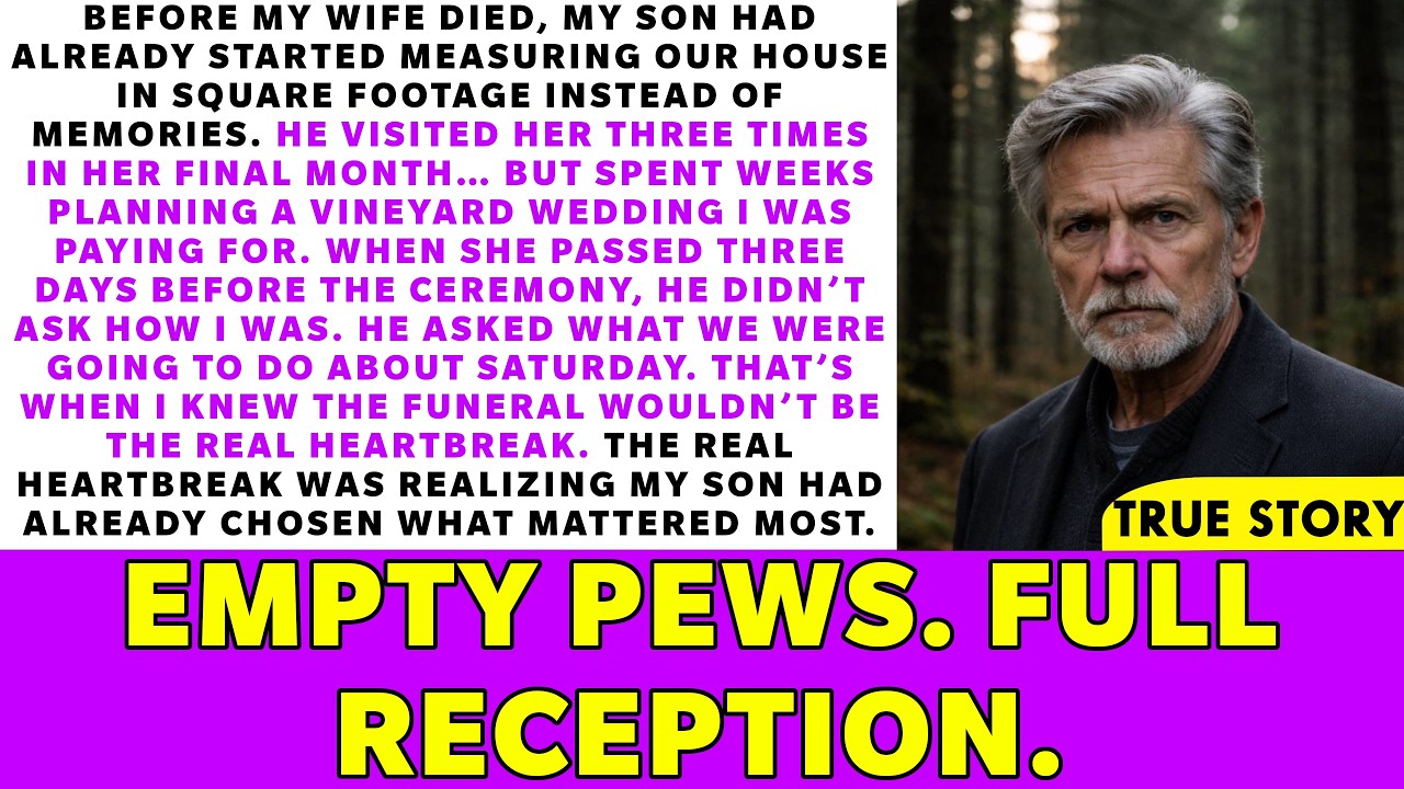 NO ONE CAME TO MY WIFE’S FUNERAL… SO I CANCELED THE WEDDING